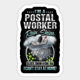 I'm A Postal Worker Sticker